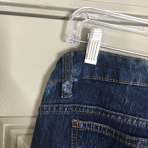 BLUE Crush A Collegiate brand stonewashed denim jeans Size 13 - Picture 6 of 8